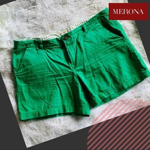 🌱GREEN CHINO SHORTS!🌱